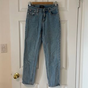 Frank and Oak mom jeans